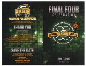 Burdette Smith & Bish Sponsor George Mason University